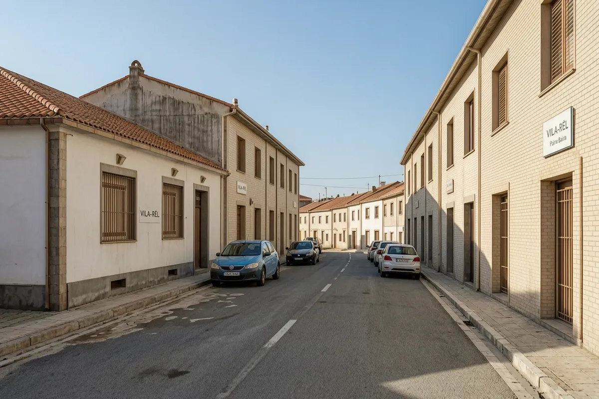 Calles y viviendas de Vila-real